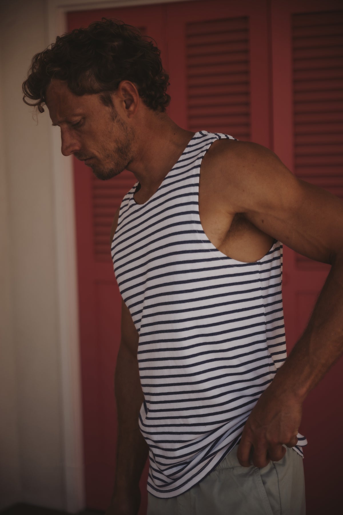 Organic Hemp Stripe Tank