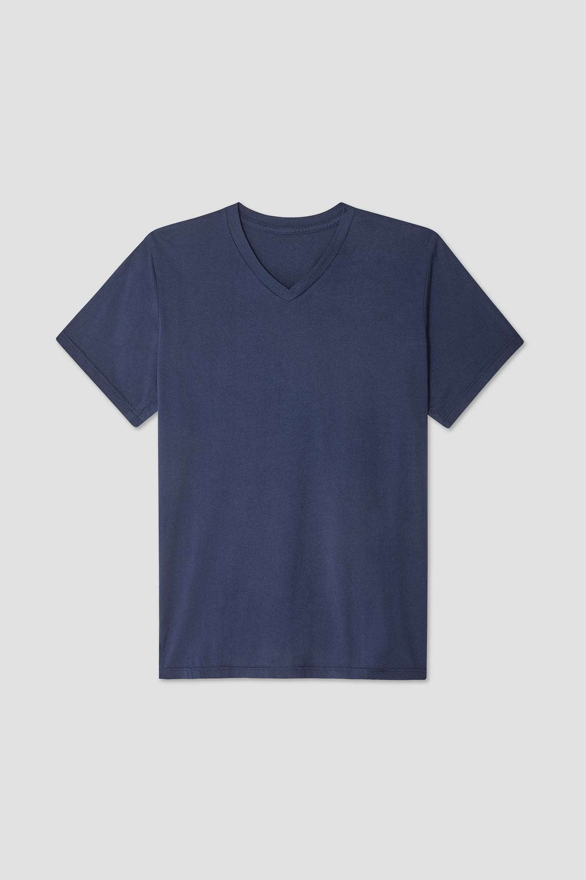 Camiseta Supima con cuello en V para hombre