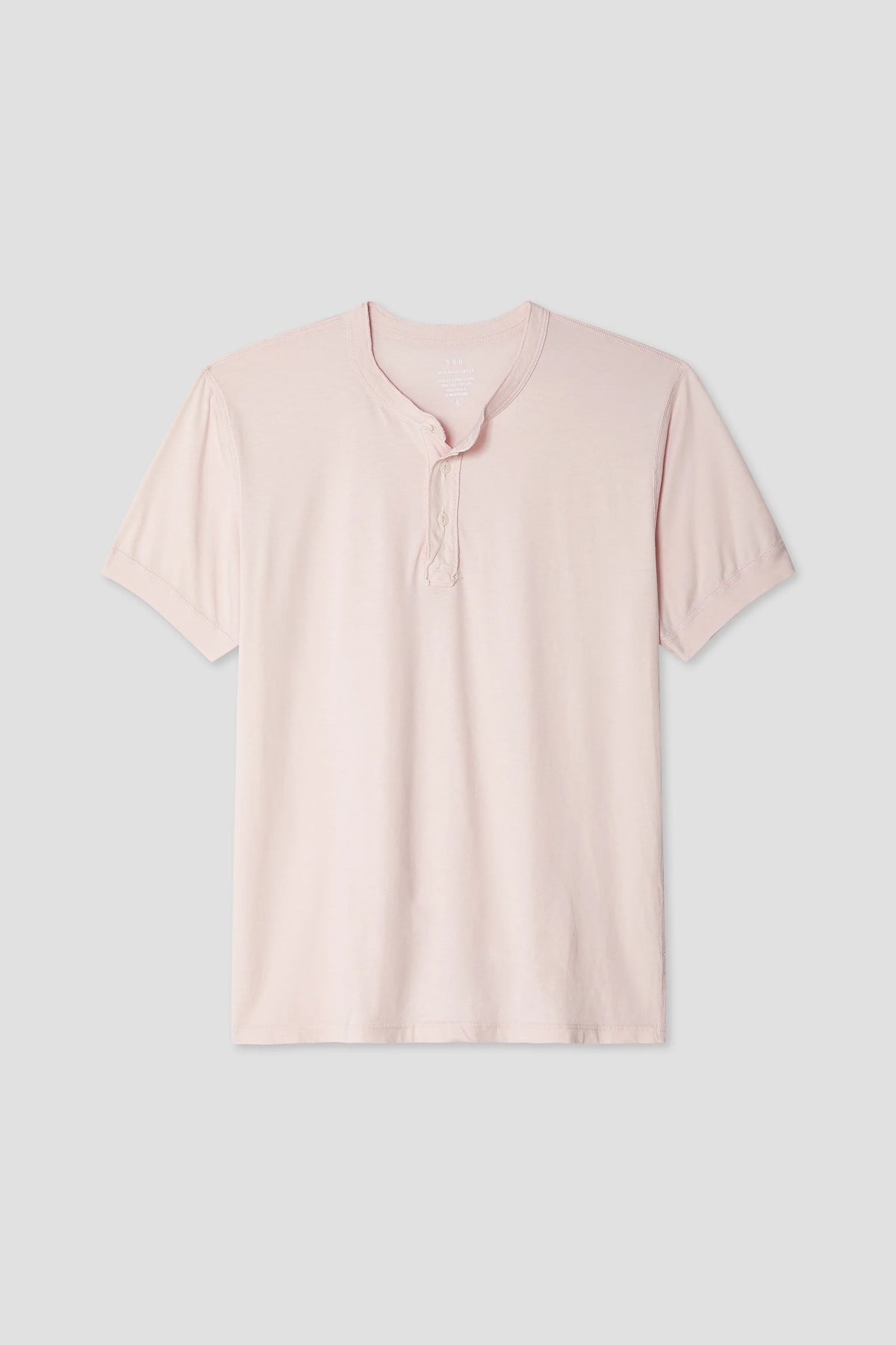 Short Sleeve Supima Henley