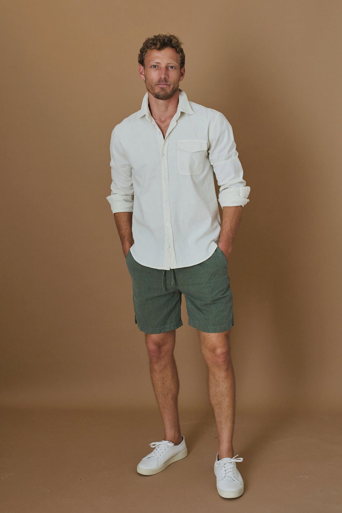 Work Shirt in Cotton Hemp
