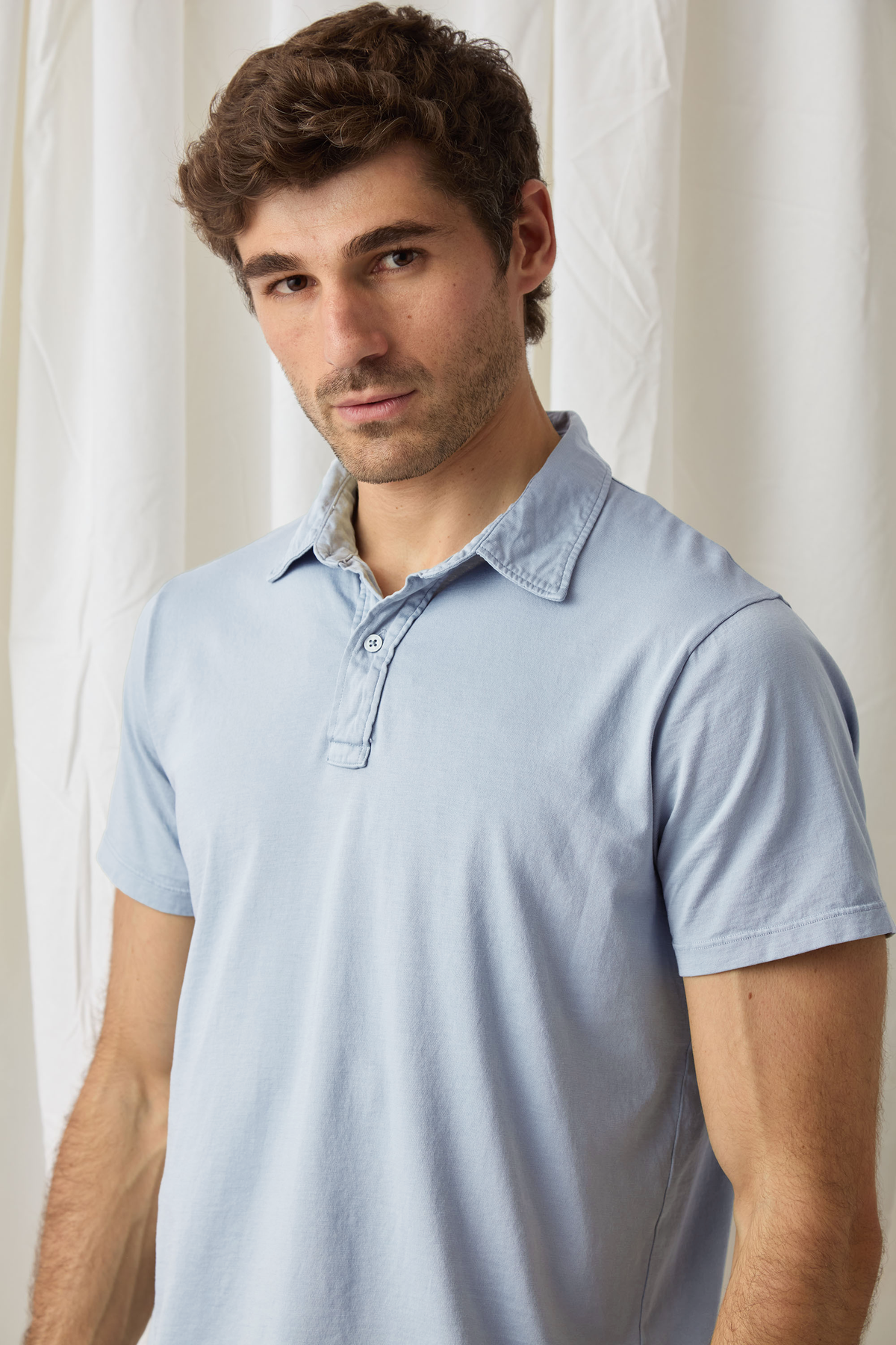 Short Sleeve Supima T-Shirt Polo