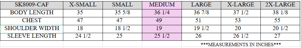 Fit Guide